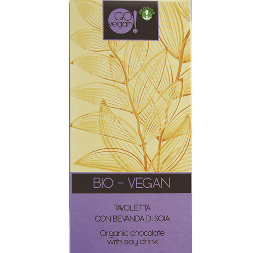 Purchase Go Vegan Soy Milk Chocolate Bar 50g Le Petit Depot