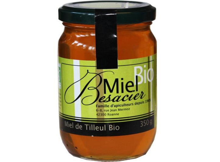 Besacier Organic Lime Tree Honey 350g