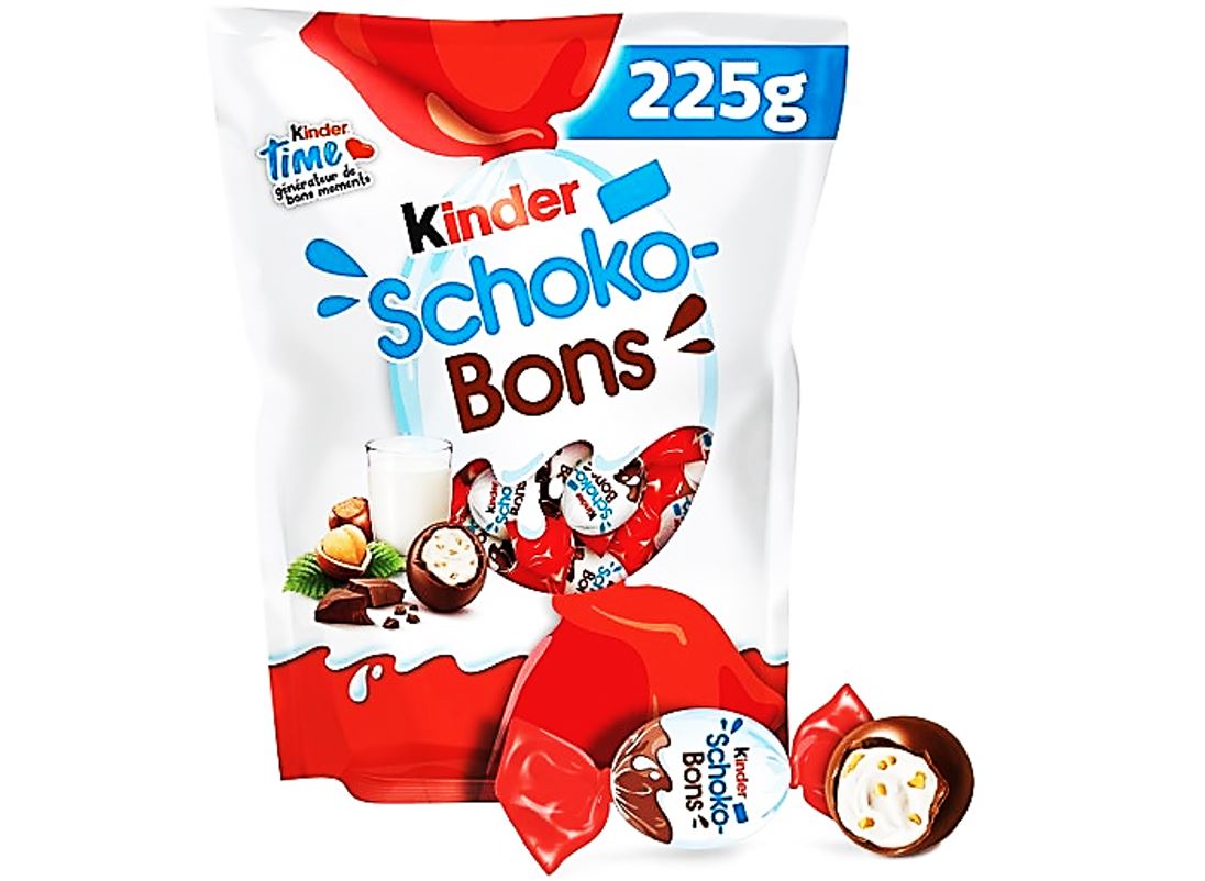 Kinder Milk chocolate hazelnut Schokobons 225g