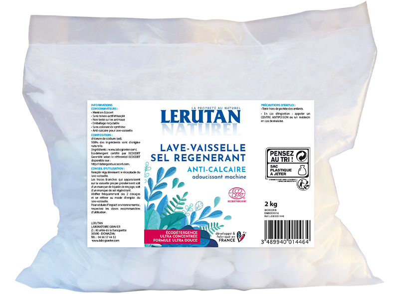 Shop Lerutan Regenerating Dishwasher Salt 2kg Le Petit Depot