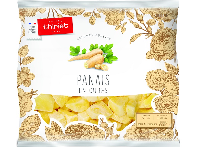 Maison Thiriet Parsnips, Diced 600g 4 parts