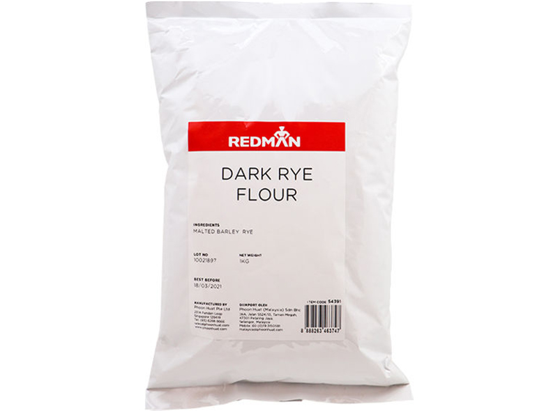 Redman Dark Rye Flour 1kg