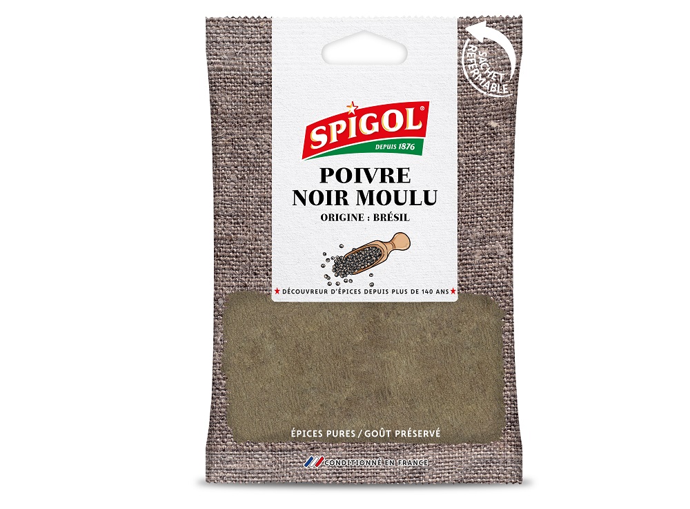 Spigol Groud Black Pepper 70g