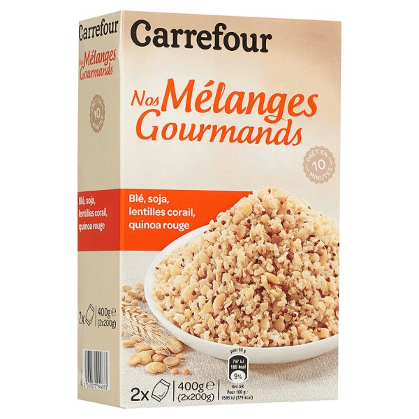 Carrefour Nos mélanges gourmands 2x200g