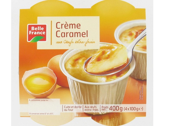 Belle France Crème caramel 4x100g