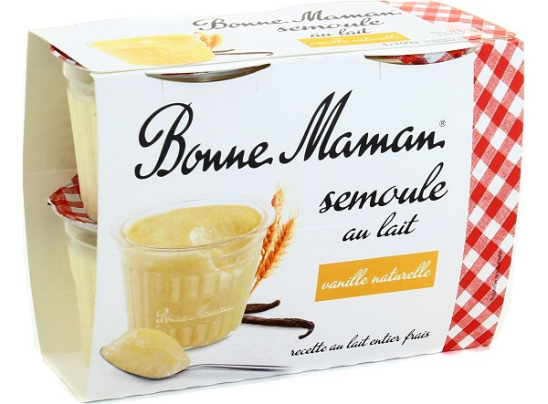 Bonne Maman Semoule de lait 4x100g