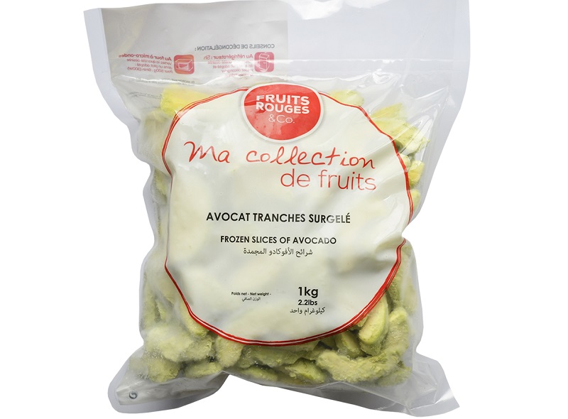 Fruits Rouges & Co Avocat tranches 1kg