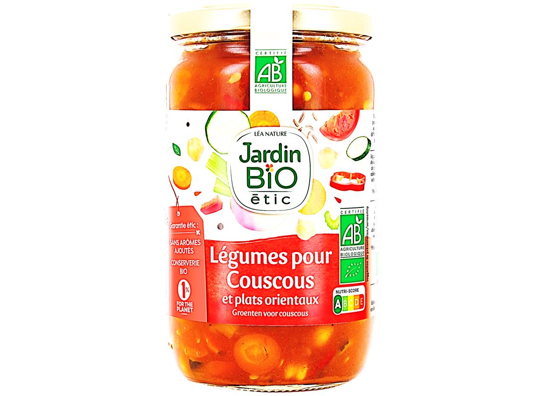 Jardin Bio Légumes pour couscous et plats orientaux bio 680g