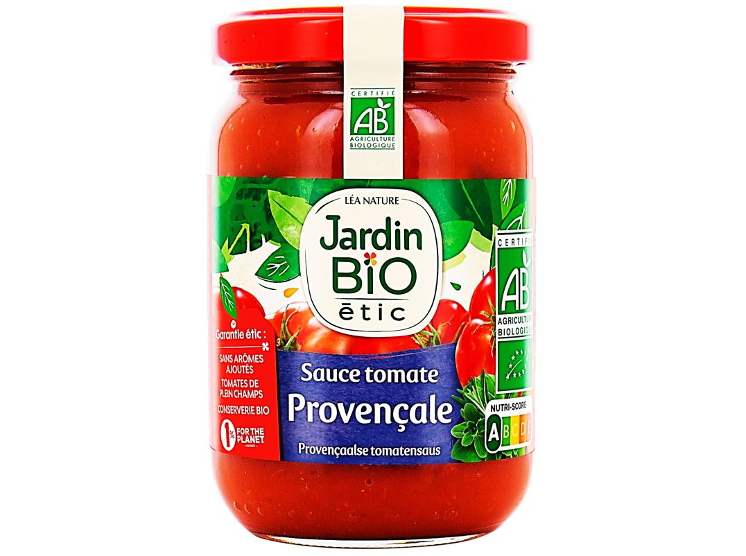 Jardin Bio Sauce tomate à la provençale 250g